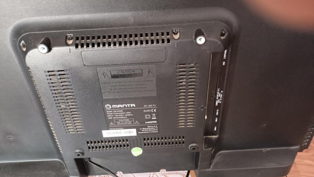 Telewizor Manta 32” Led z pilotem