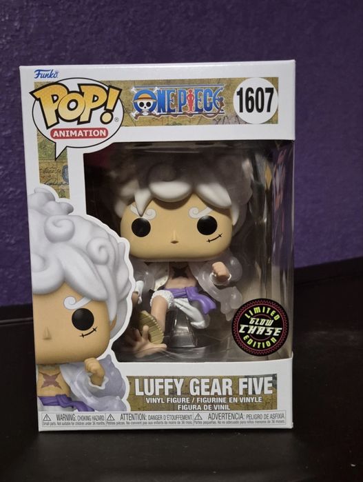 Funko pop one piece luffy gear five фанко луффи chase glow