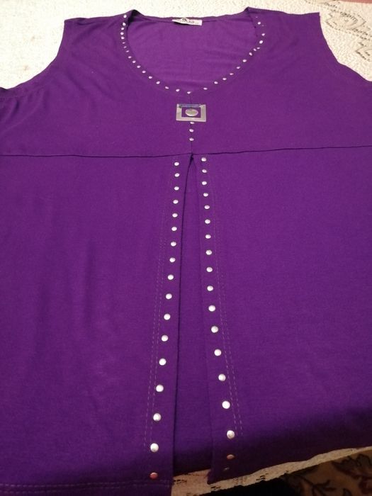 Bluzka bez rękawów. M/L