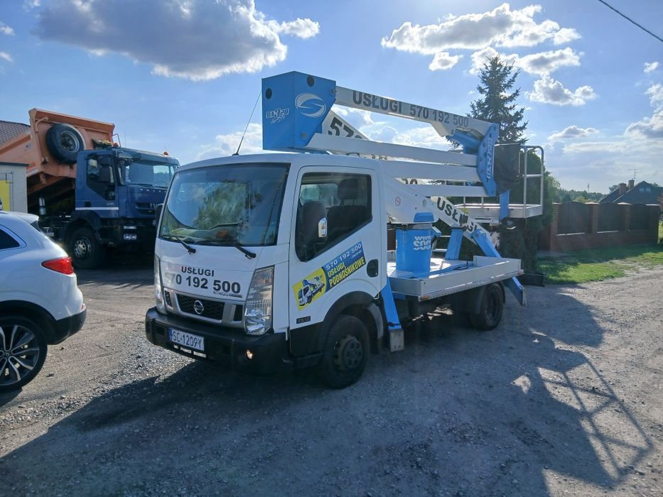 Sprzedam Nissan cabstar 2016R podnośnik koszowy Socage DA320