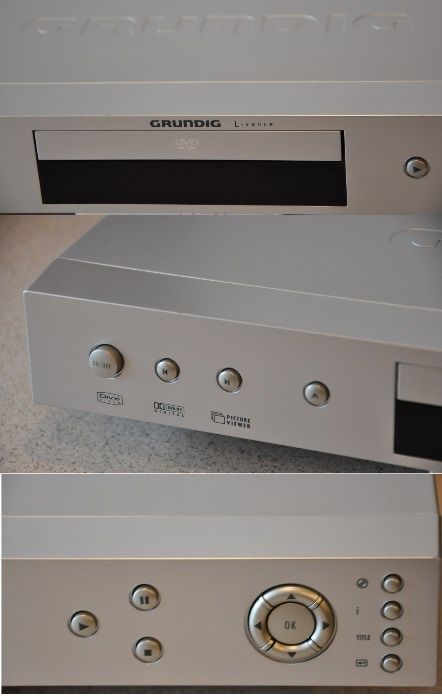 Odtwarzacz DVD GRUNDIG Livance GDP2400 DIVX MP3 CD Pilot Euro B-stok