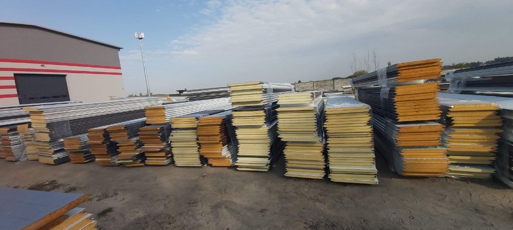 Płyty warstwowe Dachowe 40mm NOWE II gat