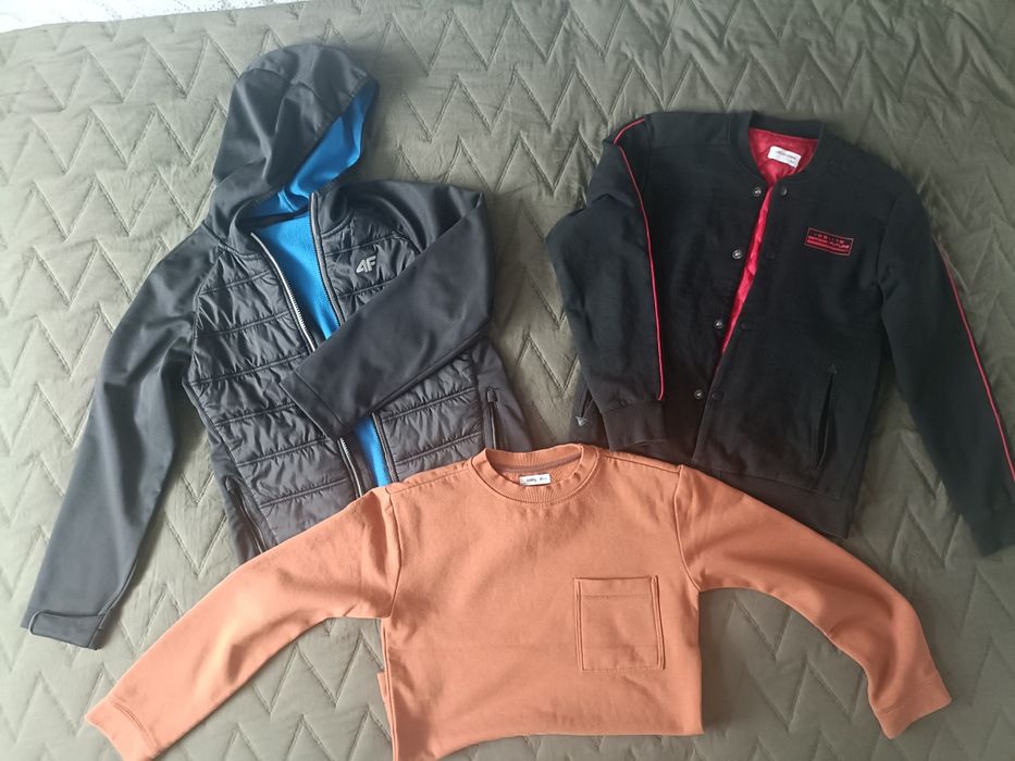 Kurtka wiatrówka kurtka na wiosnę bomberka Softshell 4F 152