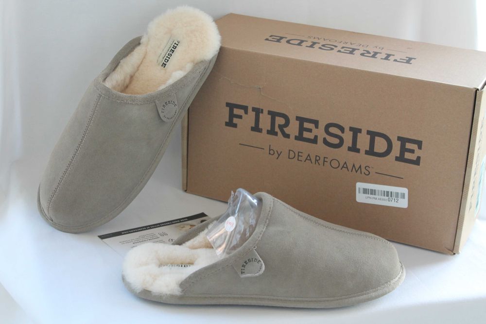 Преміум капці Fireside by Dearfoams (Овчина) р. 43 (US 11)