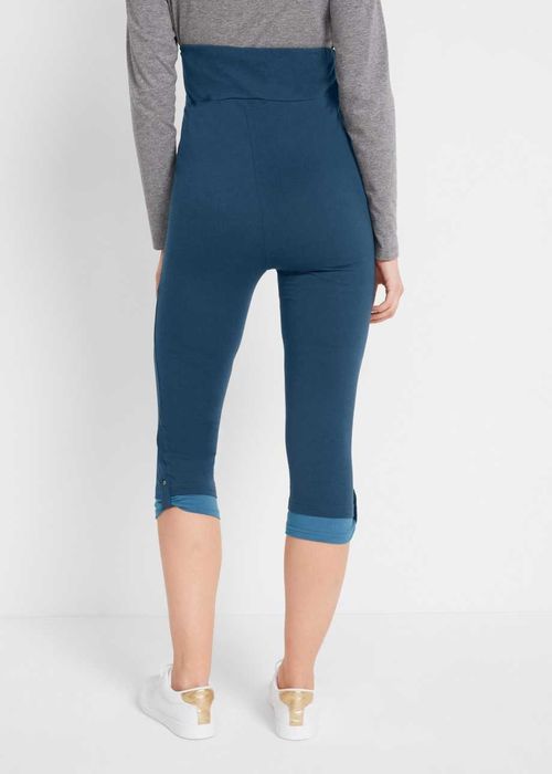 B.P.C legginsy 3/4 ciążowe z nadrukiem 32/34.