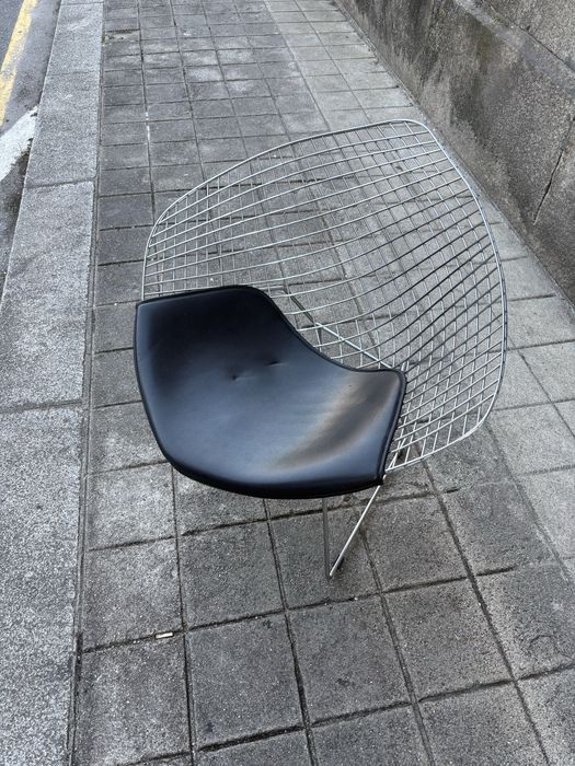 Cadeira designer Diamond metálica