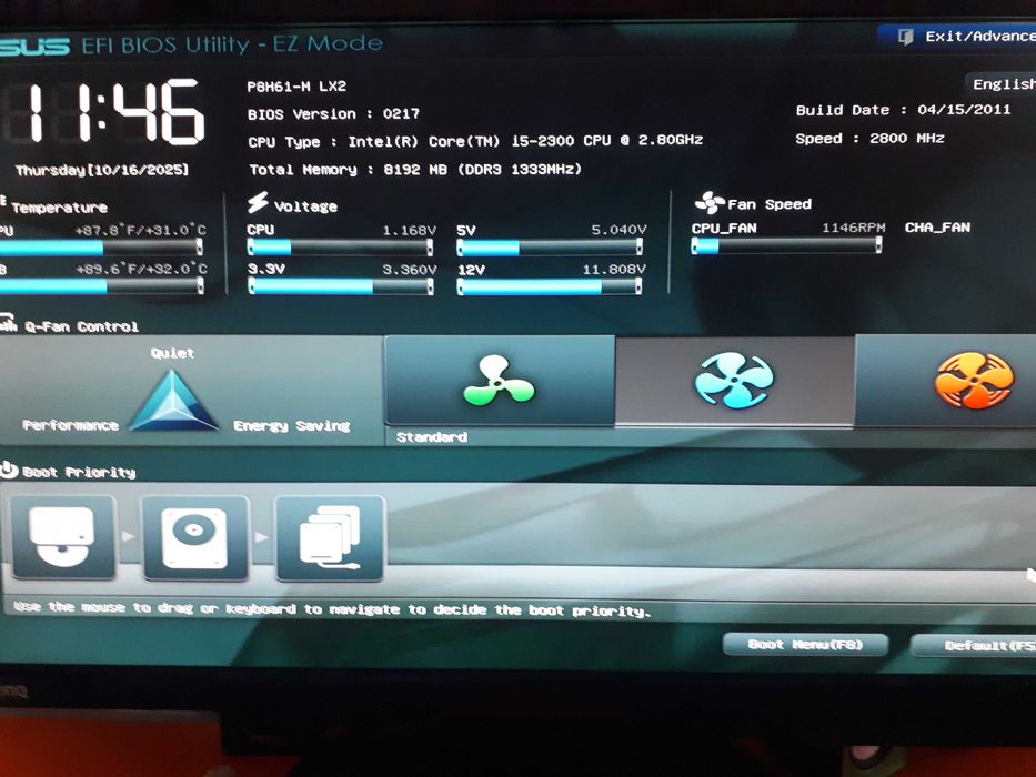 Płyta główna Asus + procesor i5 + 8GB Ram zestaw