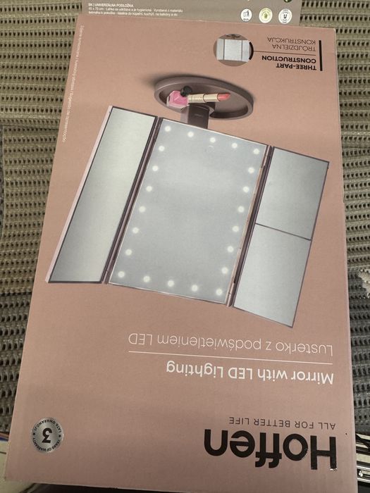 Lusterko led podswietlane