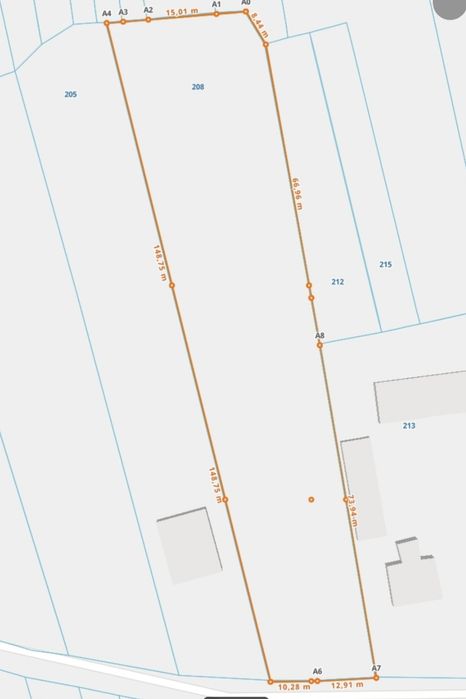 Sprzedam działkę 4199m2