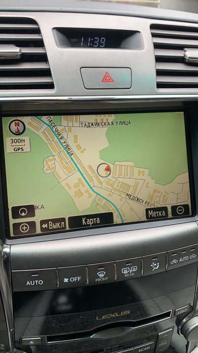 Русификация прошивка навигация Toyota Lexus TNS510 TNS710 Touch&Go DVD MicroSD DENSO US замена жесткого диска HDD