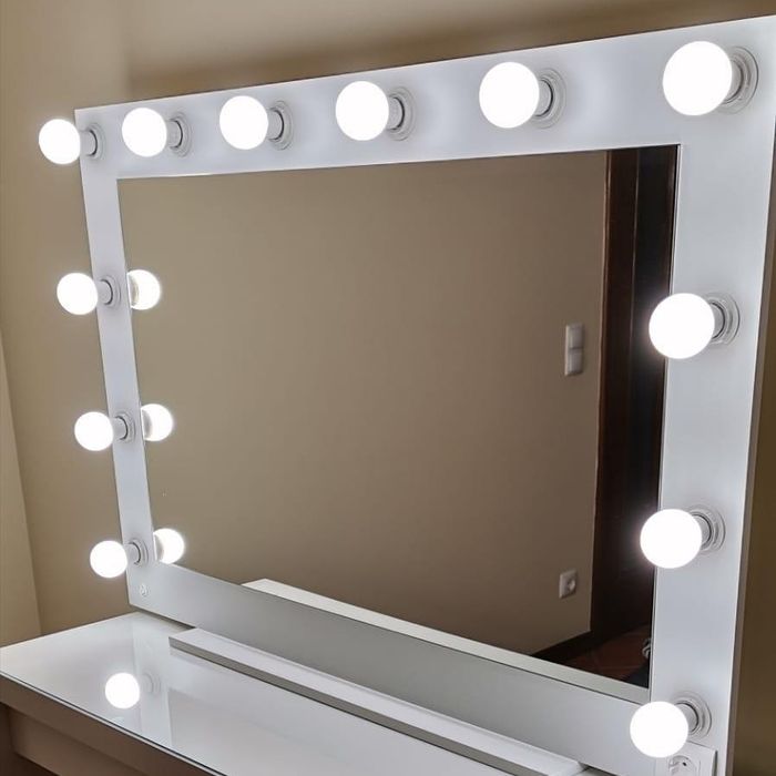 Espelhos camarim Maquilhagem