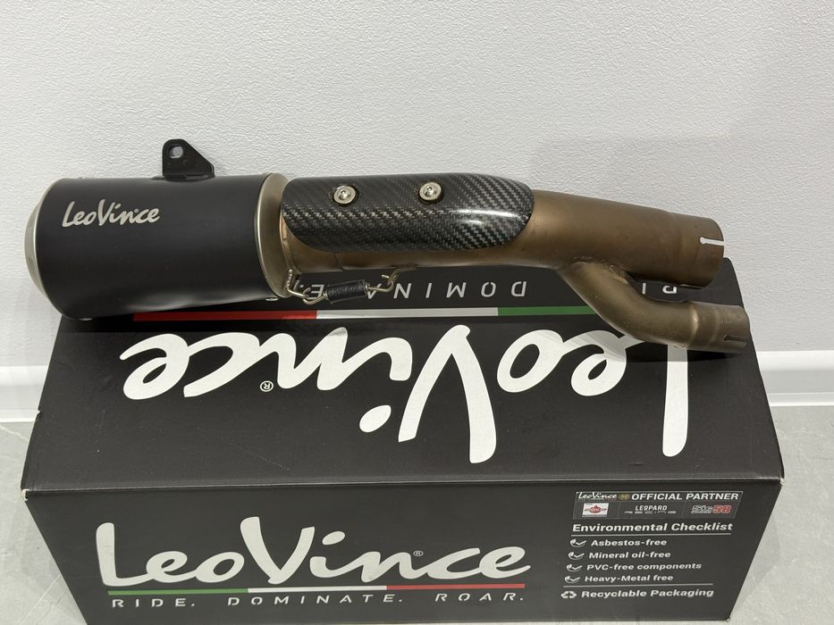 LeoVince tłumik motocyklowy LV-10 Black Edition BMW S1000RR slip-on, oryginalny