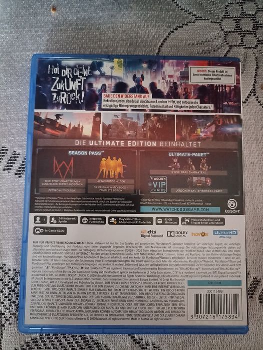 Gra Watch Dogs Legion na PS5