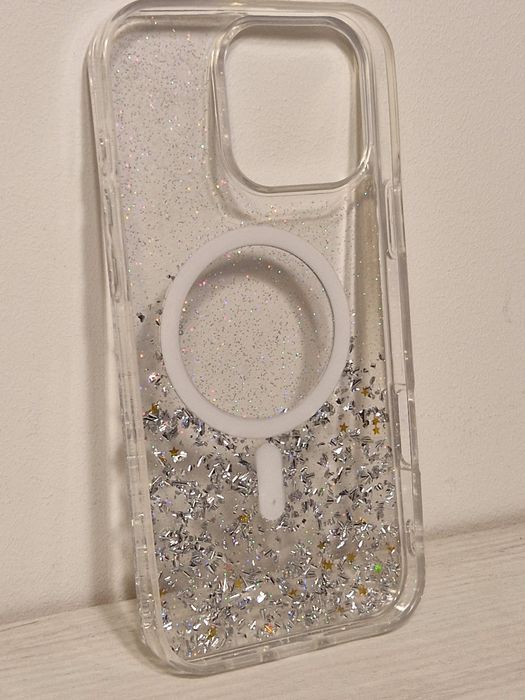 Tel Protect Moonlite Magsafe Case do Iphone 16 Pro Max srebrny clear