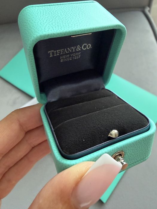 Коробка Тиффани Tiffany під обручальні парні каблучки