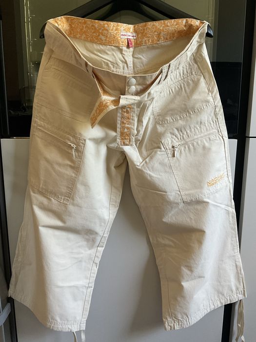 Spodnie letnie damskie 3/4 - Reebok