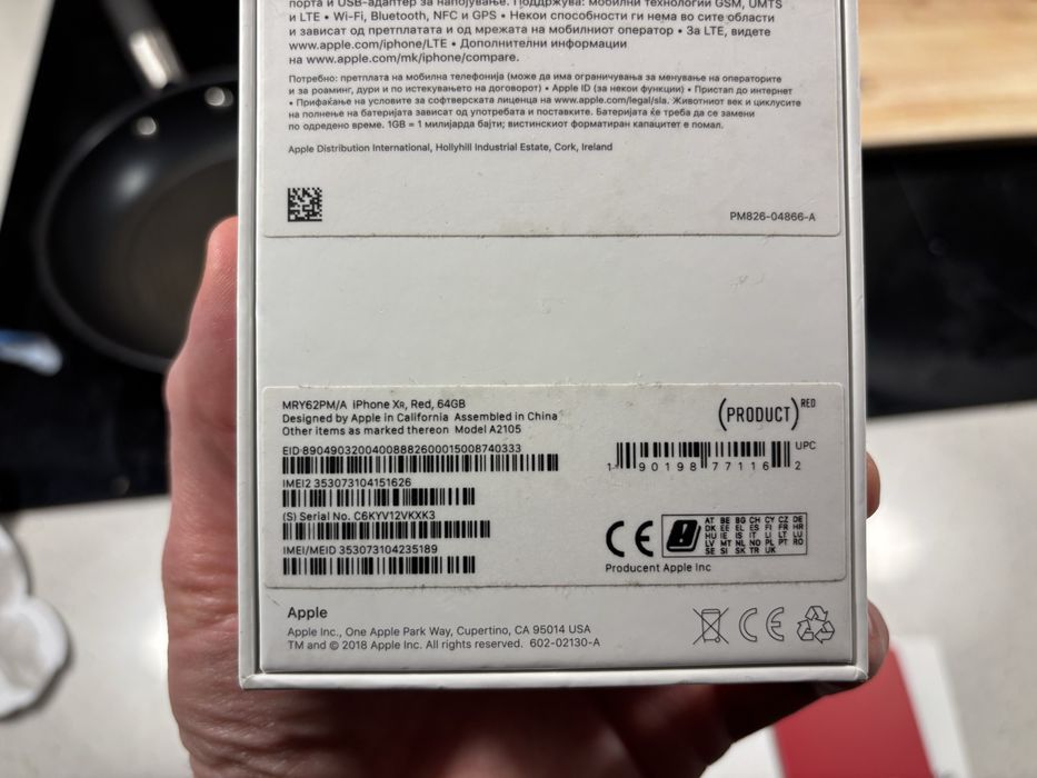 Apple iPhone Xr 64GB RED 83% baterii. Pieknie utrzymany. Oryginał