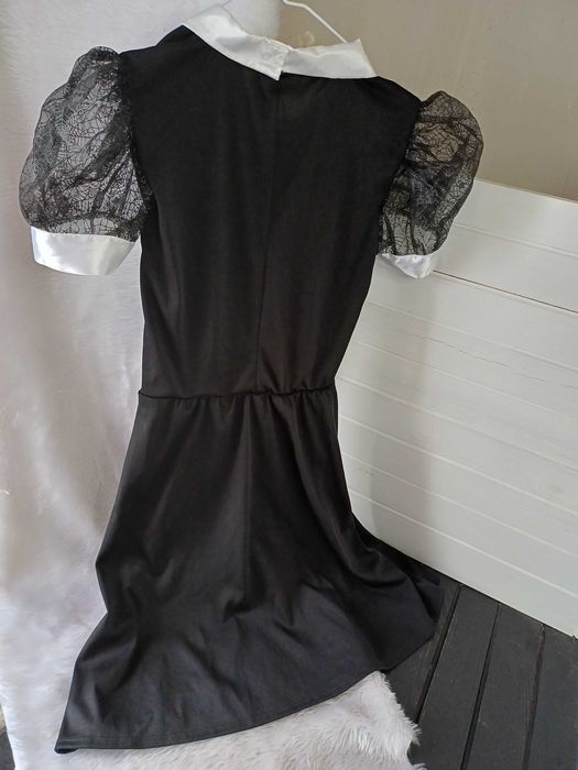 Підліткове маскарадне плаття сукня наряд костюм Венздей 13-14 років