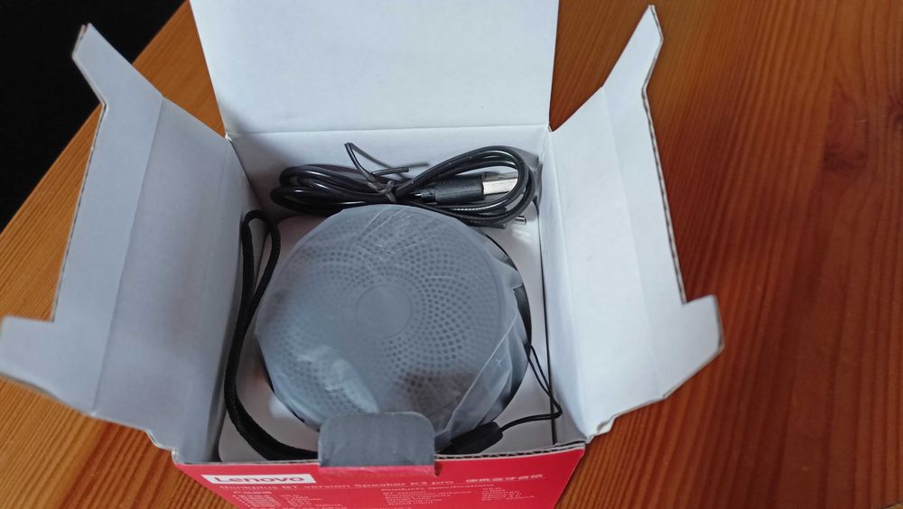 Głośnik bluetooth LENOVO K3 Pro przenośny - NOWY