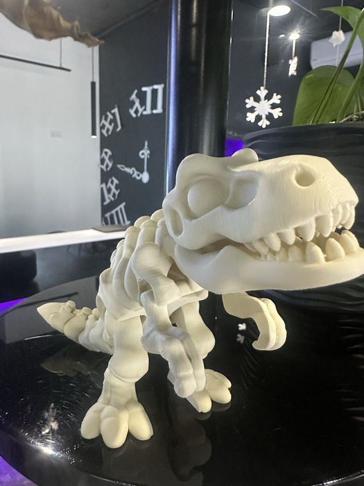 Продам Флексі іграшка динозавр t-rex гнучкий 3d скілет