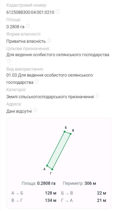Продаж земельної ділянки
