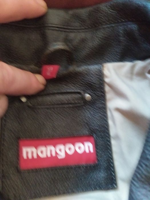 Легендарна вiнтажна шкiряна куртка mangoon.Мото