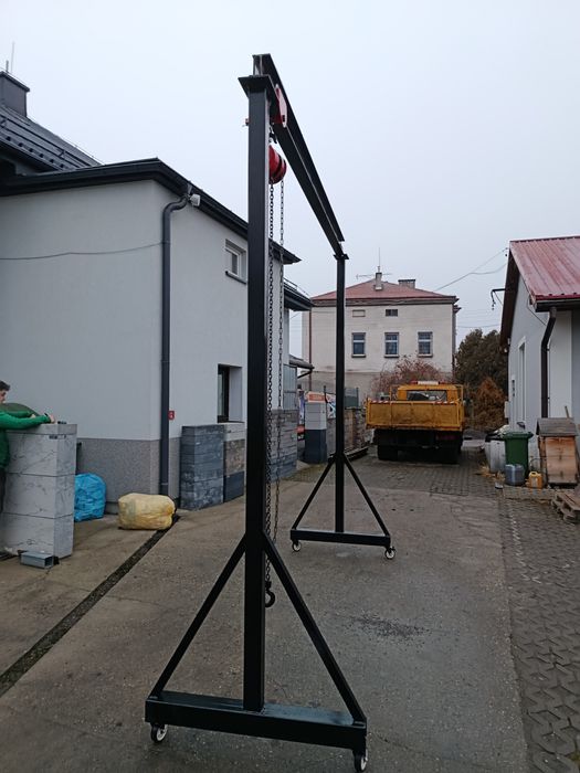 suwnica bramowa jezdna , wyciągarka ręczna, wózek jezdny