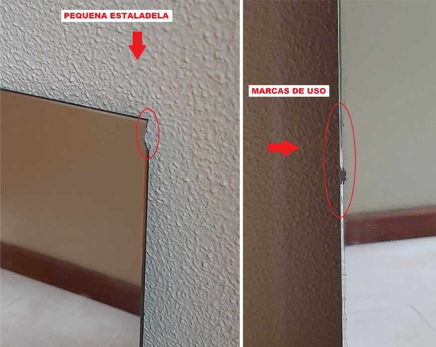 espelho de móvel/parede (tamanho médio)