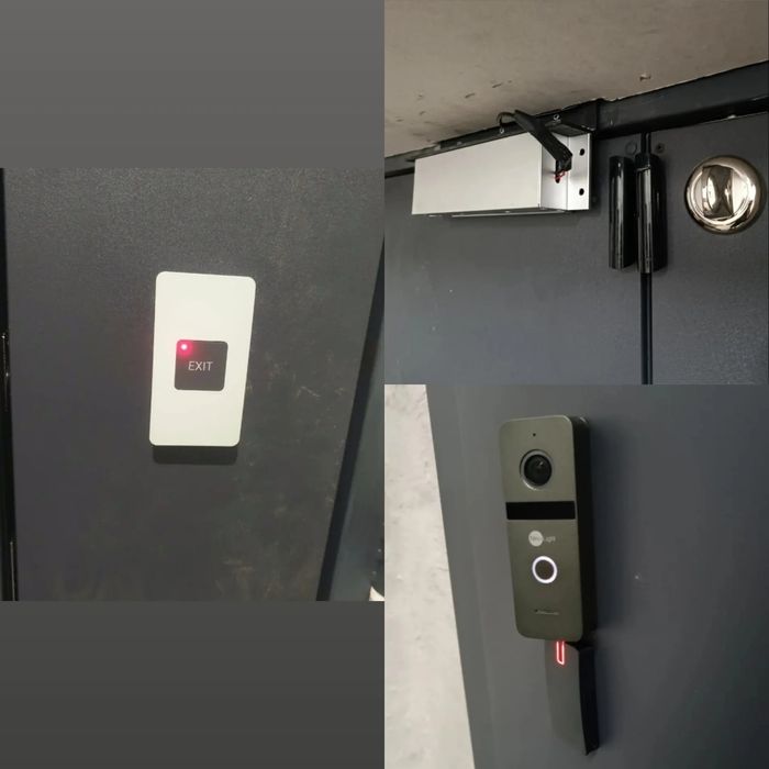 Бесперебойное питание домофонов, СКД, видеонаблюдения. Монтаж системы.