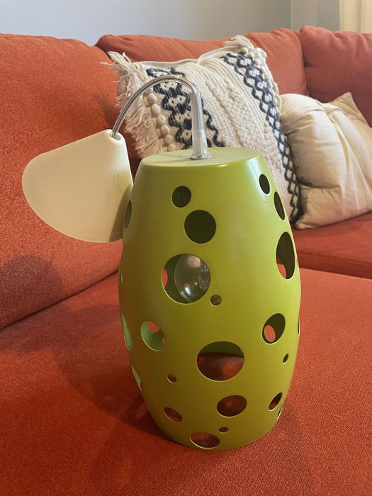 Lampa wisząca zielona