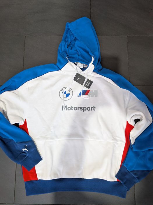Bluza Puma x BMW białoniebieska rozmiar M