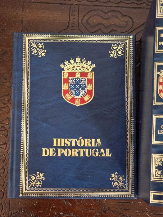 História de Portugal Encadernação de Luxo (Completa 15 volumes)