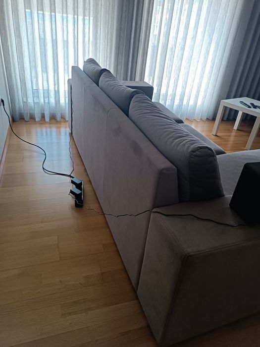 Sofá 3 lugares com chaise longue