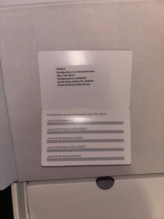 Продаётся 5G роутер ZTE CPE MC8810 (SIM-карта)