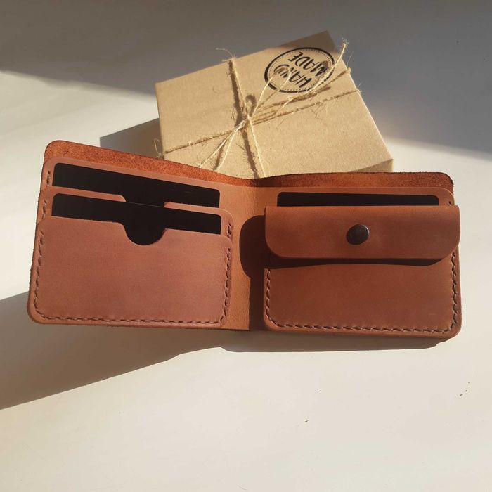 Prezent dla programisty Portfel męski skórzany z grawerem