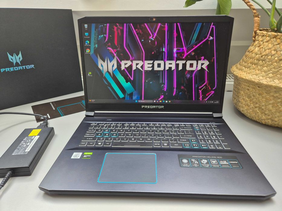 laptop GAMINGOWY Acer PREDATOR GTX1650ti RAM 16GB EKRAN 17,3 144HZ