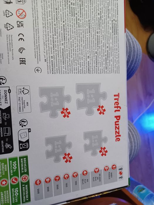 Puzzle trefl nowe