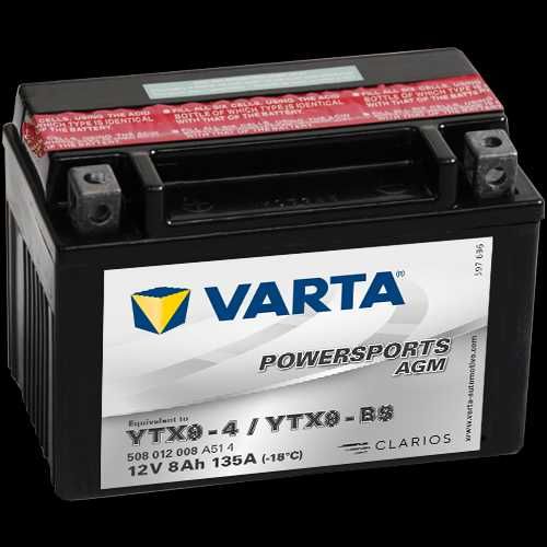 Akumulator Varta YTX9-BS 12V 8Ah 135A ,Rynkowa 1