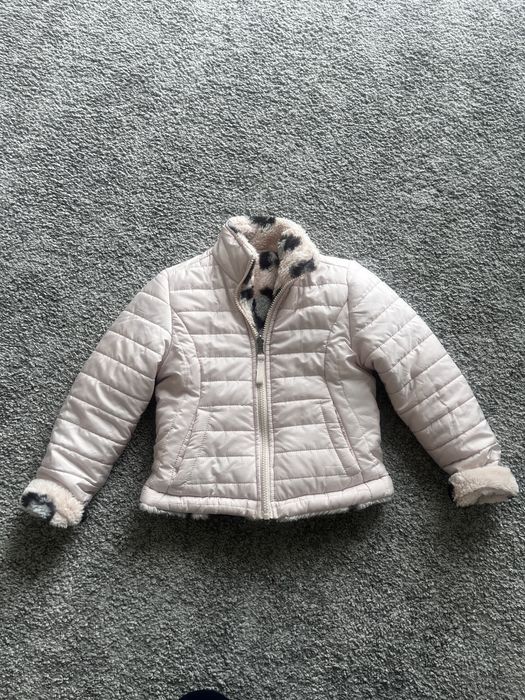 Kurtka kożuszek dwustronna 98/104 cm Zara