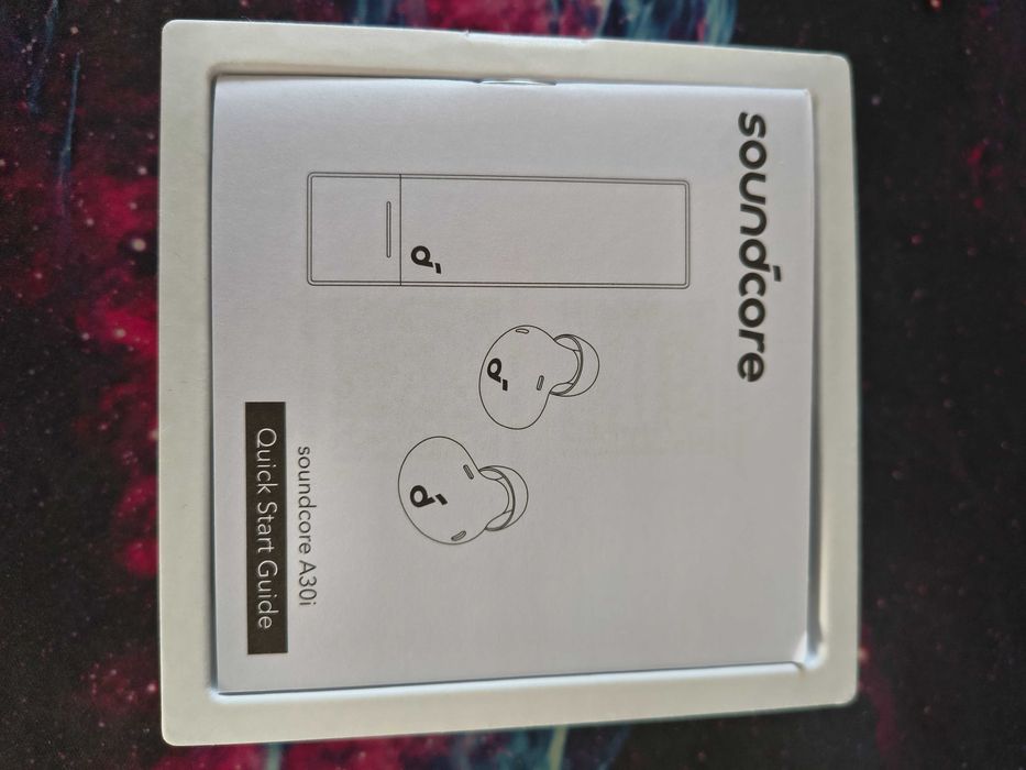 Ear Budds Soundcore A30i – pretos – Novos