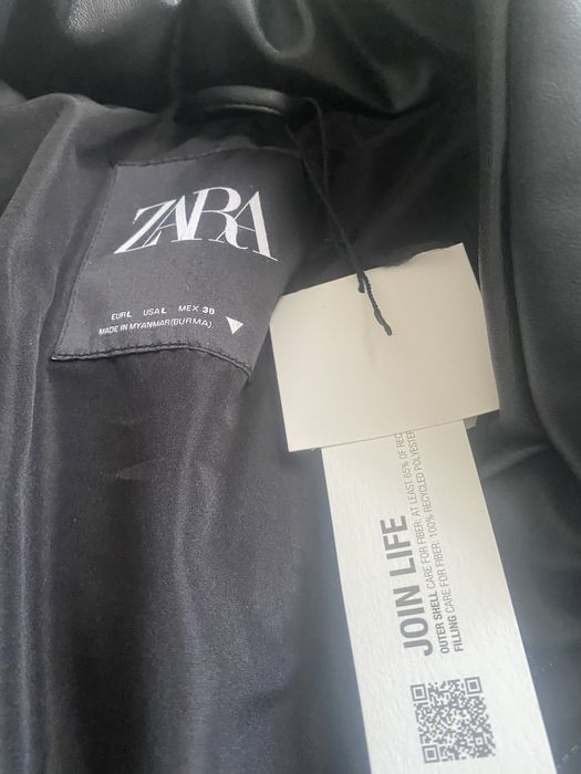 Kurtka Zara eco skóra rozmiar L 40