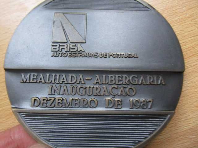 medalha BRISA  1987 Troço A1 Mealhada Albergaria