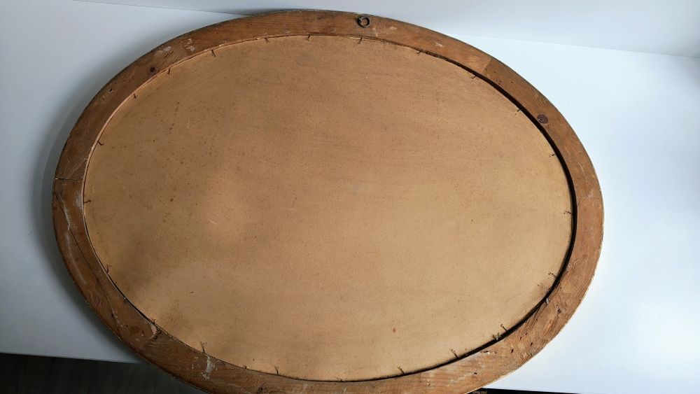 Stare obrazy oleodruk duże ramy