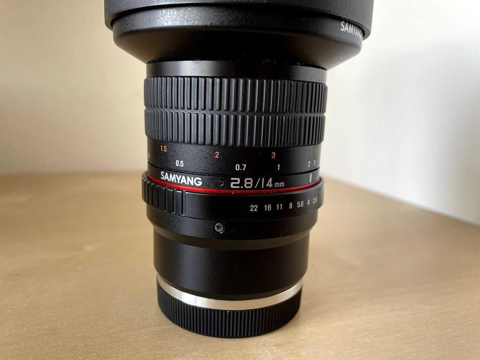 Samyang 14mm f/2.8 Sony - ED AS IF UMC - Grande angular