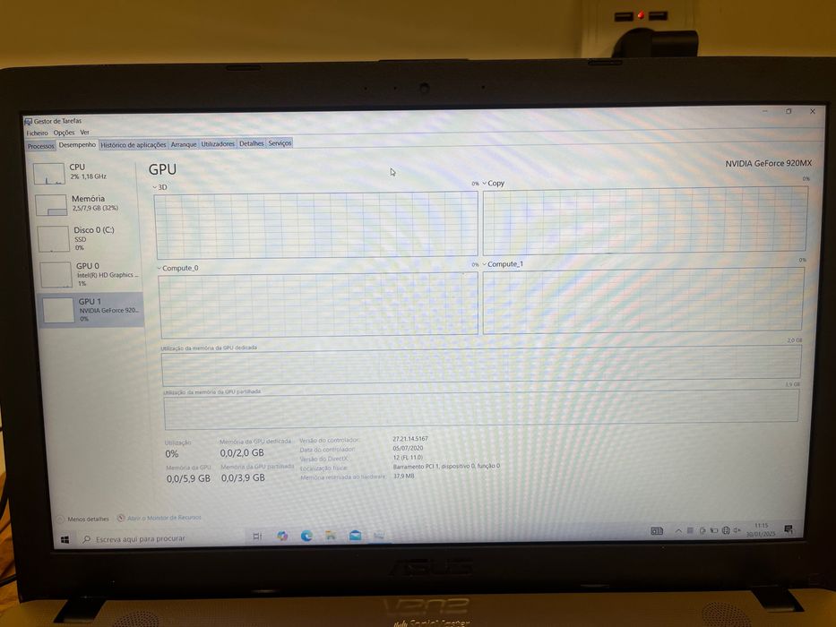 Computador asus A541U