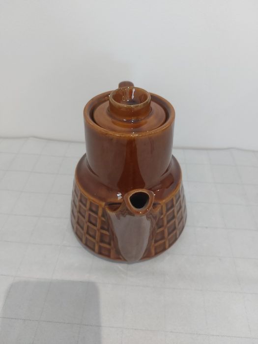 Imbryk dzbanek porcelit Pruszków PRL