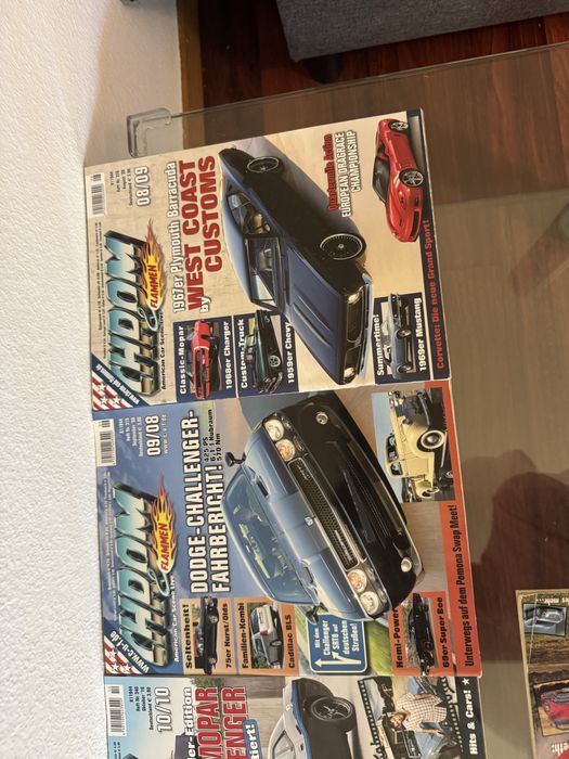 5 журналів CHROM und flammen автожурнал журнал авто