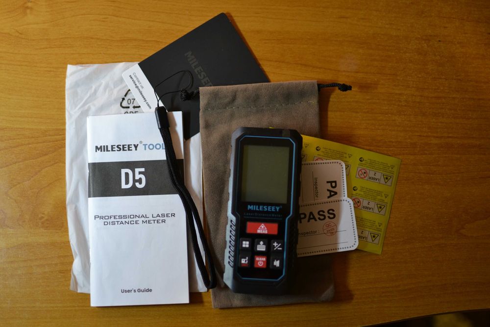 Лазерний далекомір MiLESEEY D5   70 метрів