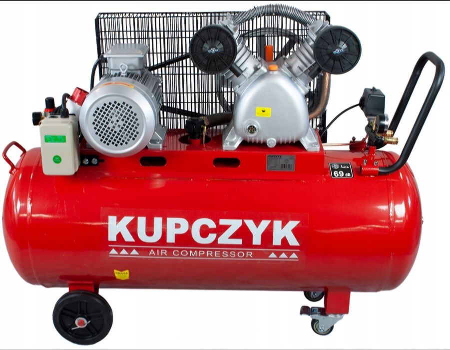 Profesjonalny KOMPRESOR olejowy Kupczyk 200l. 700l/min W-wa. RATY 0%