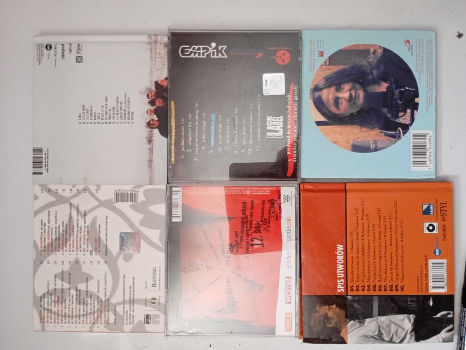 Płyty CD 6 pozycji